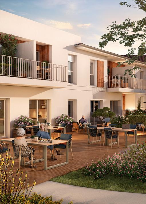 Terrasse commune