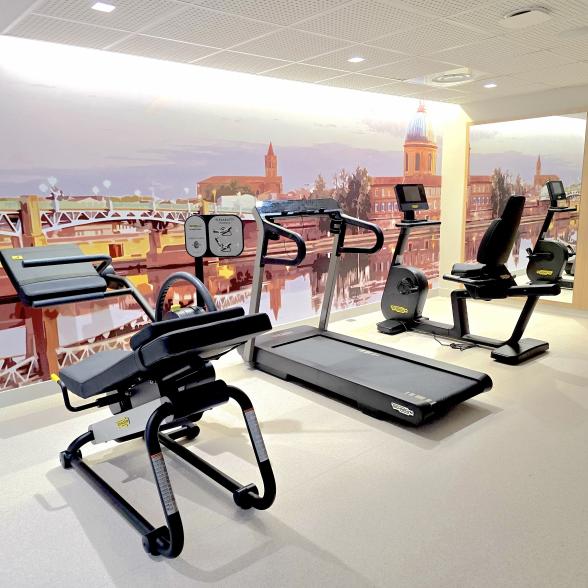 Salle de sport de la résidence Serenly Toulouse
