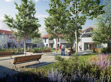 Espaces communs extérieurs Serenly Mimizan